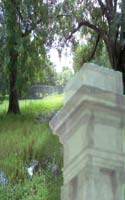 But if you are able to find it, not far from Popp's Fountain, and are persistent and courageous, you may be able to sift your way through the undergrowth to the spot where the deteriorating pedestal is all that remains of the bronze statue of Mona..