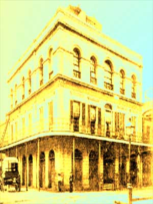 NEW ORLEANS HAUNTED HOUSE. Lalaurie House